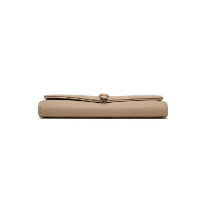 Damen Clutch mit Druckmotiv ⎜ Große Kapazität und praktischer Hakenverschluss im stilvollen Design