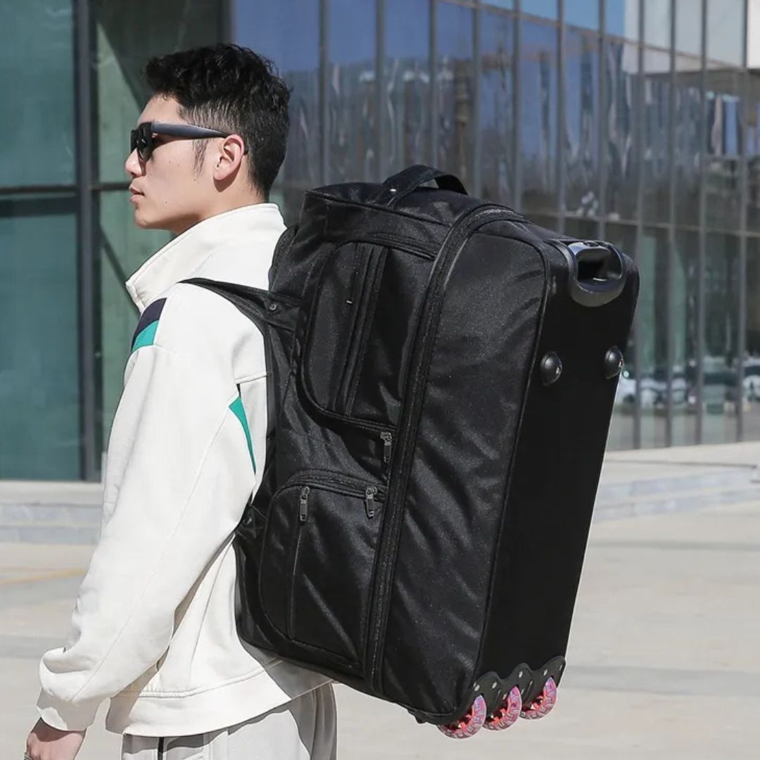 Reisetasche mit Rollen ⎜ Große Kapazität und multifunktionales Design für flexiblen Stauraum