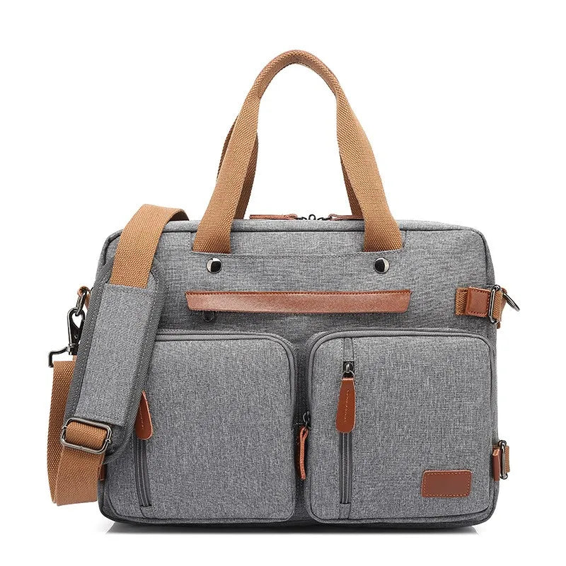 Multifunktionale Umhängetasche für Herren ⎜ Robuste Tasche mit Fächern und verstellbarem Schultergurt