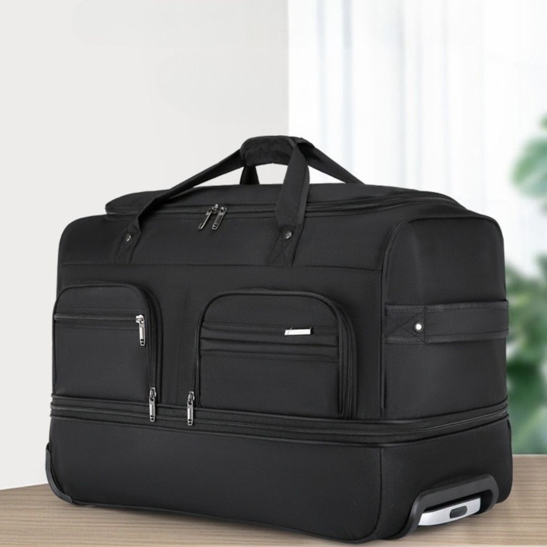 Reisetasche mit Rollen ⎜ Große Kapazität und multifunktionales Design für flexiblen Stauraum