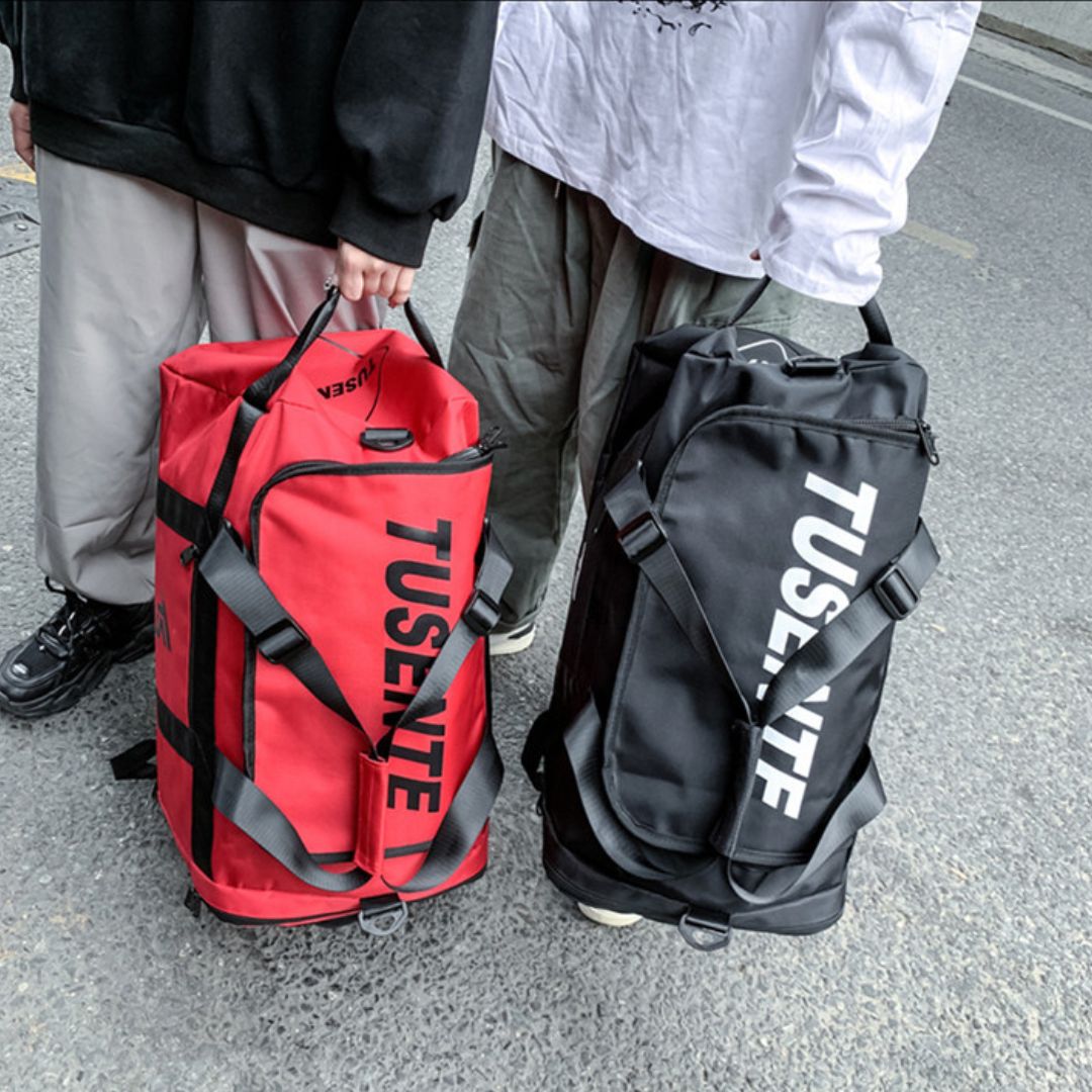 Reisetasche mit Schultergurt ⎜ Leicht, wasserdicht und große Kapazität für Sport und Reisen