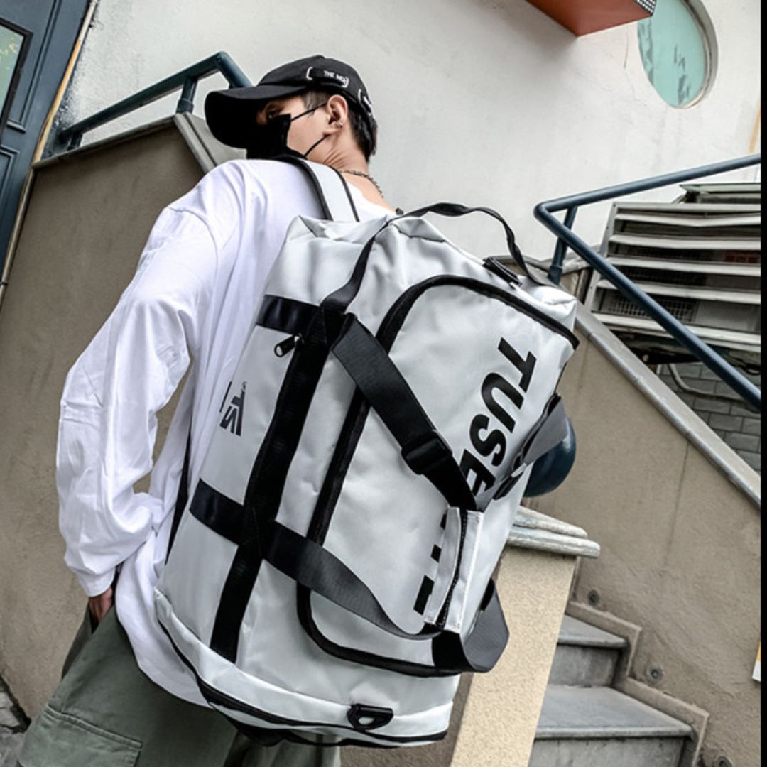 Reisetasche mit Schultergurt ⎜ Leicht, wasserdicht und große Kapazität für Sport und Reisen