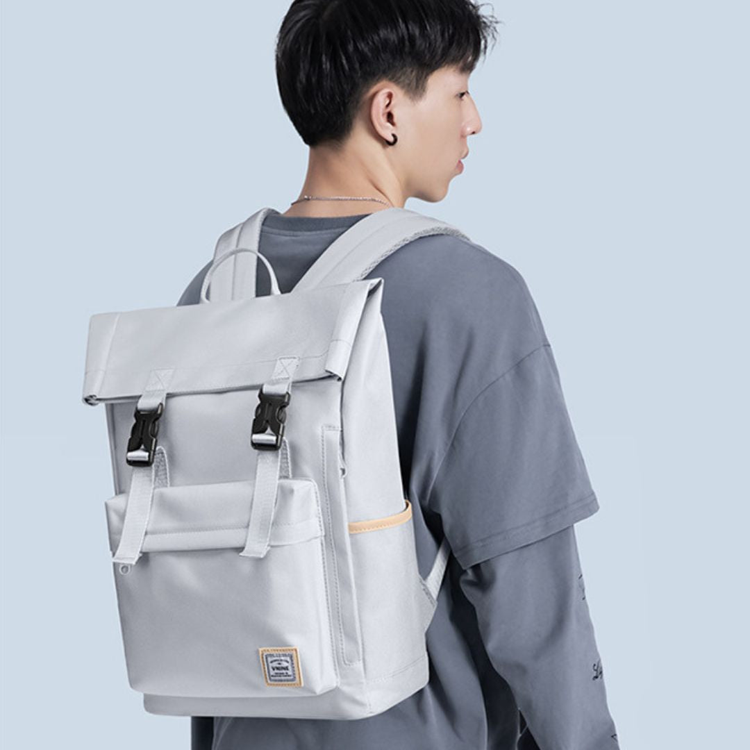 Schulrucksack für Damen und Herren ⎜ Stylischer und praktischer Rucksack für Schule und Alltag
