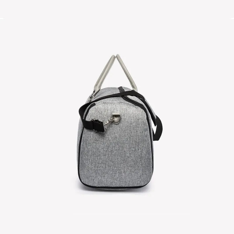 Reisetasche für Damen und Herren ⎜ Große Weekender-Tasche mit Schultergurt und separatem Schuhfach