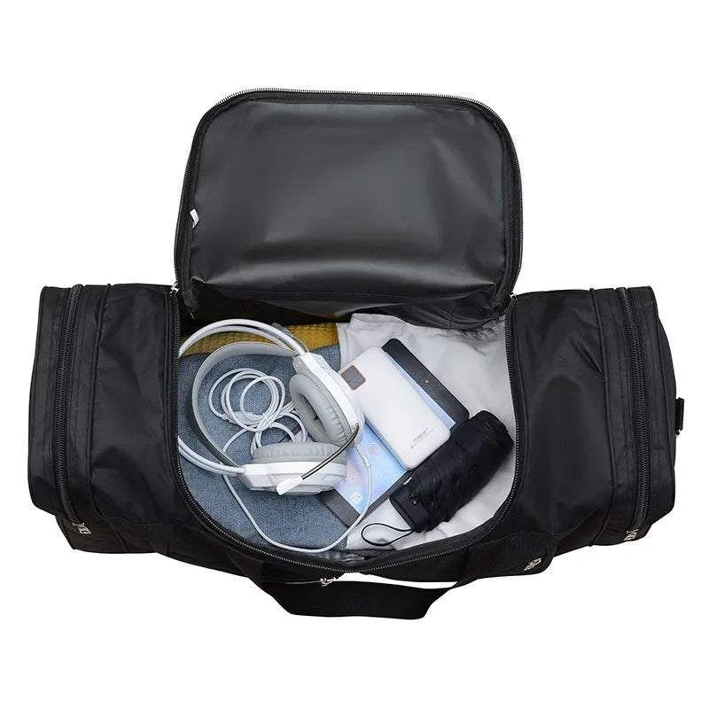 Reisetasche mit Schultergurt ⎜ Große Kapazität mit Trennung von nassen und trockenen Gegenständen