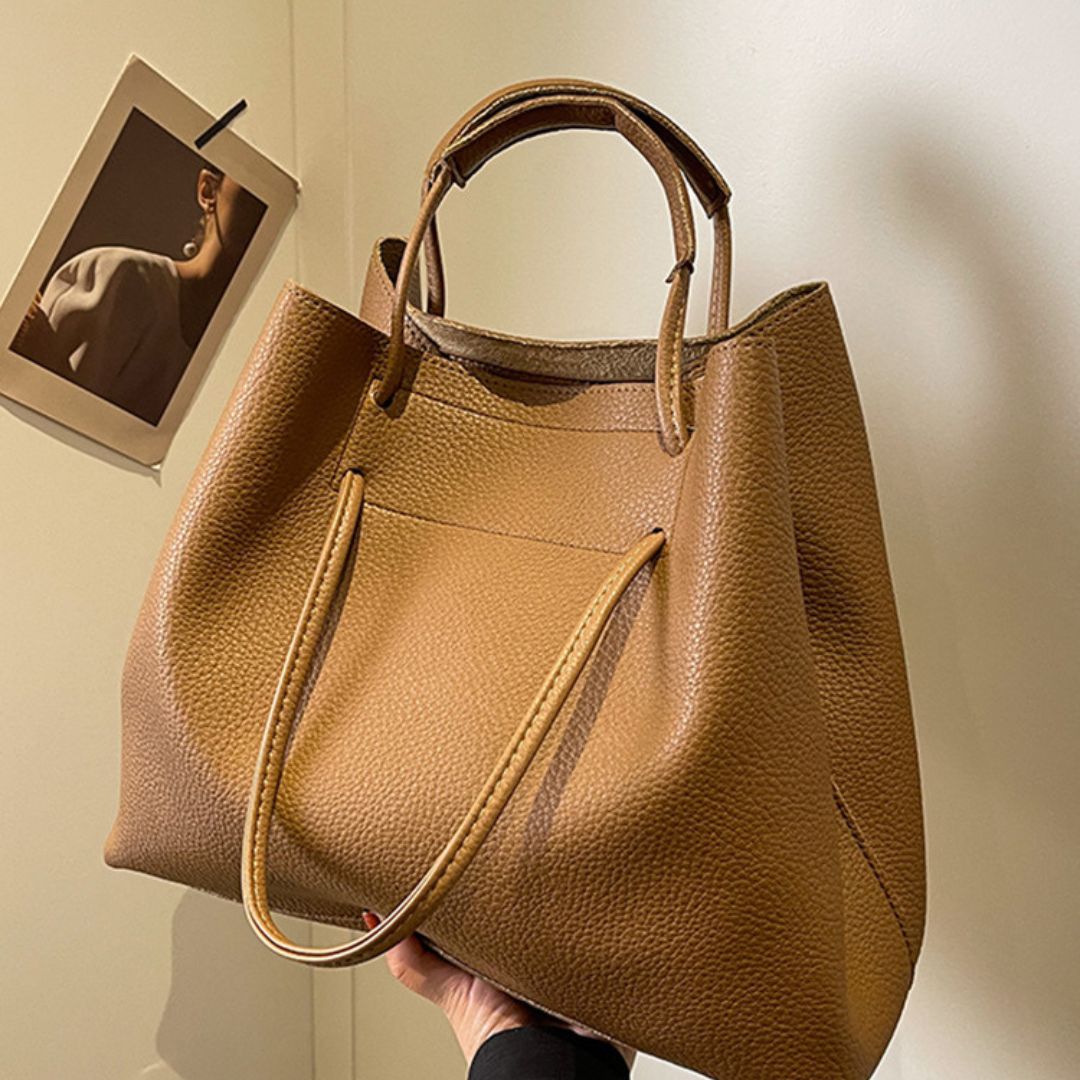 Damen Tasche ⎜ Große, praktische Schultertasche für den Alltag