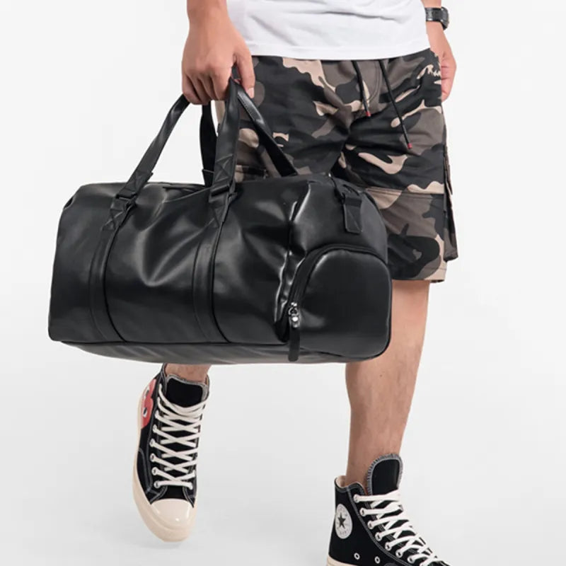 Fitness Tasche ⎜ Große Kapazität und strapazierfähiges Design für Kurzreisen und Sport