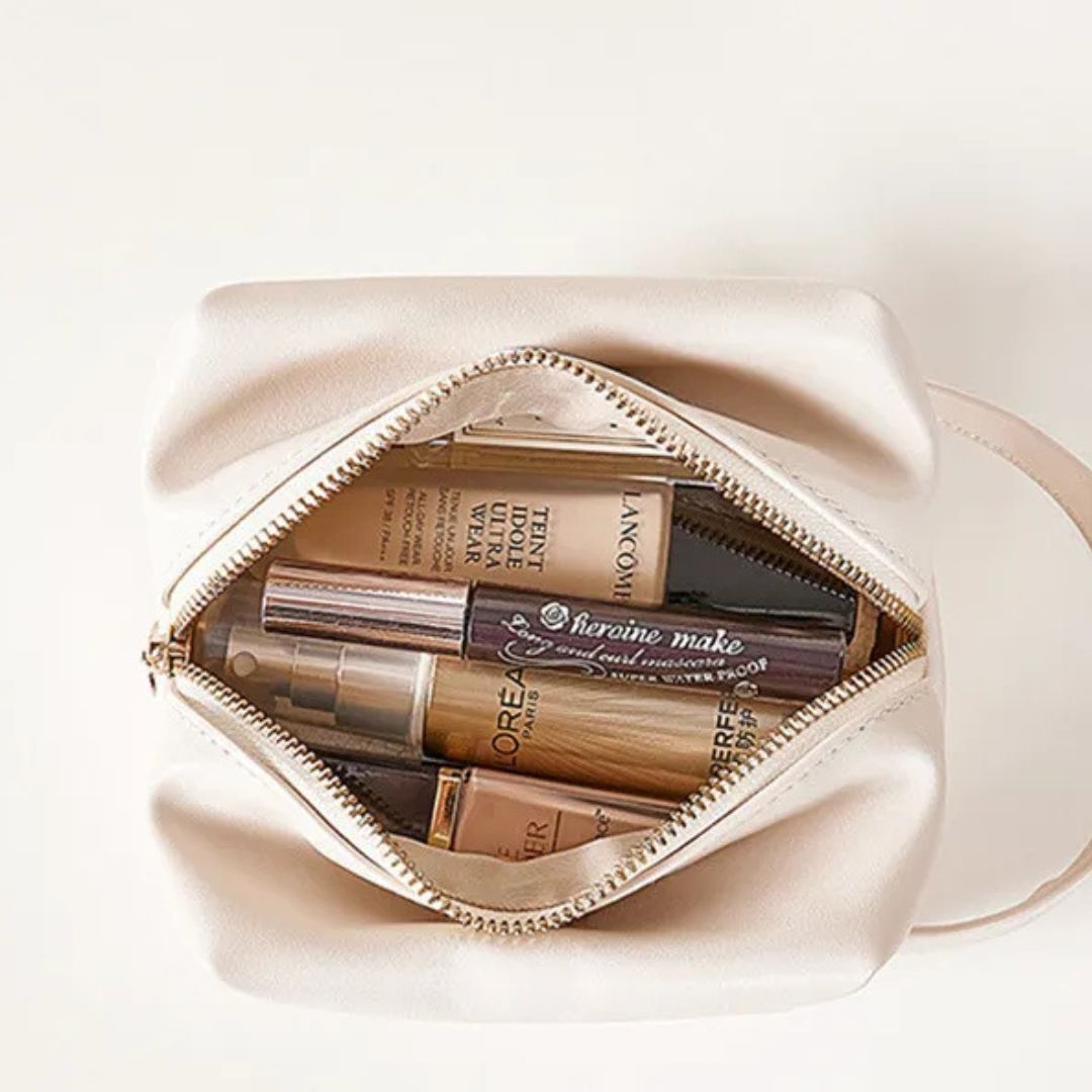 Kosmetiktasche für Damen ⎜ Tragbare Aufbewahrungstasche mit Großem Fassungsvermögen und Elegantem Design