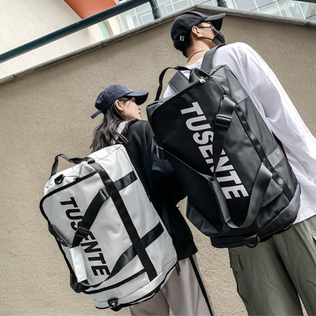 Reisetasche mit Schultergurt ⎜ Leicht, wasserdicht und große Kapazität für Sport und Reisen