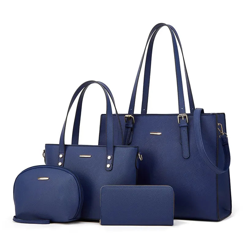 Handtaschen-Set für Damen ⎜ 4-teiliges Set mit eleganten Taschen für verschiedene Anlässe