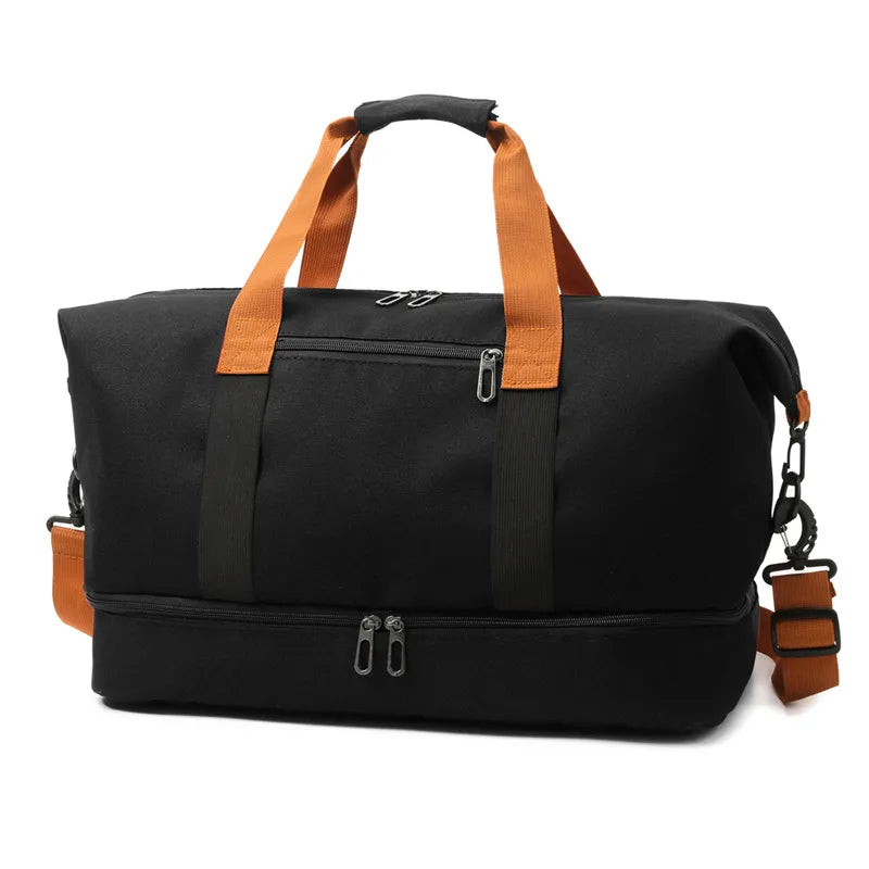 Sporttasche für Damen und Herren ⎜ Große Reisetasche mit Nassfach und separatem Fach für Schuhe oder Zubehör