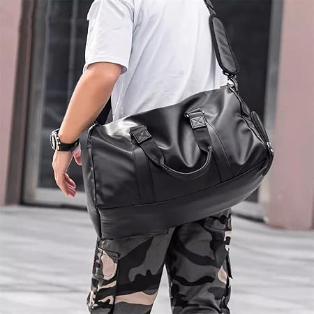 Fitness Tasche ⎜ Große Kapazität und strapazierfähiges Design für Kurzreisen und Sport