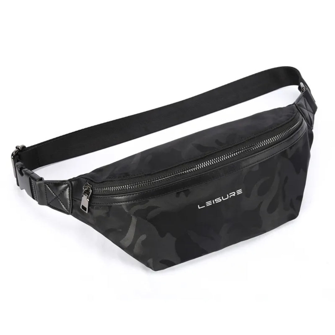 Bauchtasche für Herren ⎜ Leichtes Design mit Großer Kapazität und Verstellbarem Gurt für Unterwegs