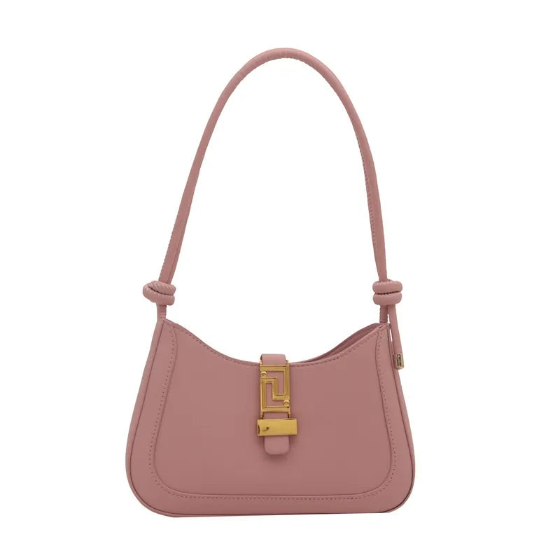 Modische Umhängetasche für Damen ⎜ Retro Tasche mit strukturiertem Design und praktischem Verschluss