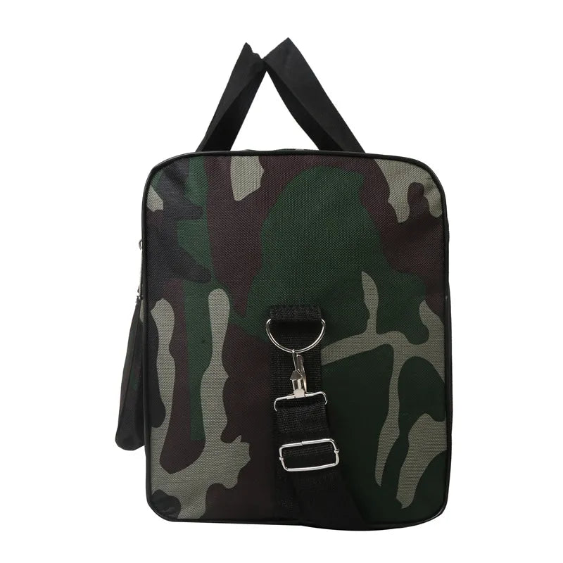 Multifunktionale Reisetasche ⎜ Große Kapazität im modernen Camouflage-Design mit praktischen Fächern