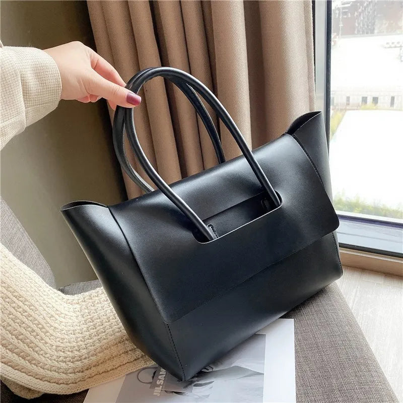 Modische Handtasche für Damen ⎜ Geräumige Tote Bag im klassischen Design aus hochwertigem Material