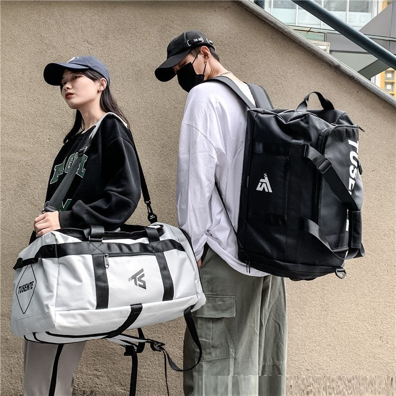 Reisetasche mit Schultergurt ⎜ Leicht, wasserdicht und große Kapazität für Sport und Reisen