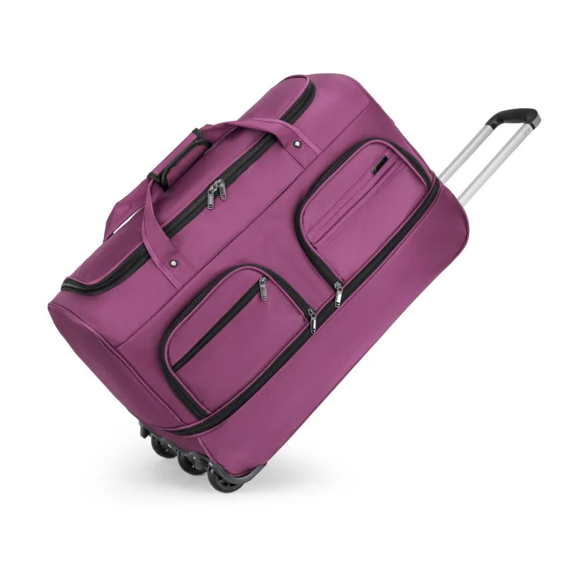Reisetasche mit Rollen ⎜ Große Kapazität und multifunktionales Design für flexiblen Stauraum