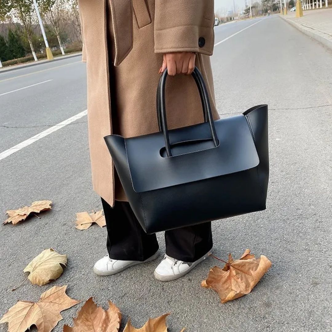 Modische Handtasche für Damen ⎜ Geräumige Tote Bag im klassischen Design aus hochwertigem Material