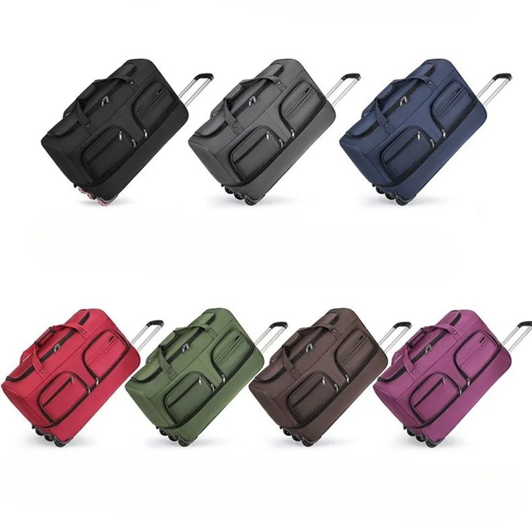 Reisetasche mit Rollen ⎜ Große Kapazität und multifunktionales Design für flexiblen Stauraum