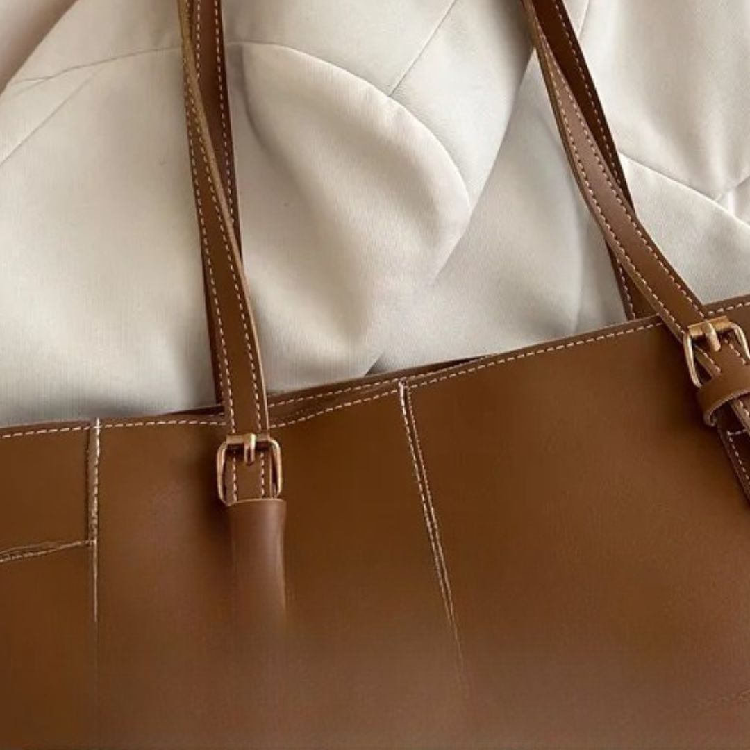 Große Handtasche für Damen ⎜ Praktische Schultertasche mit viel Stauraum für den Alltag