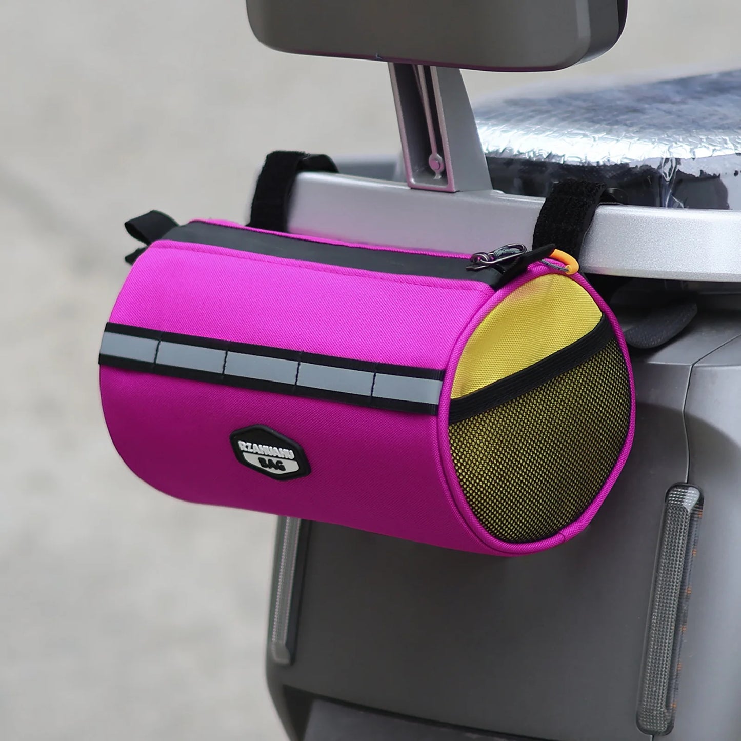 Fahrrad-Lenkertasche ⎜ Kompakte Rahmentasche mit großer Kapazität und reflektierendem Streifen