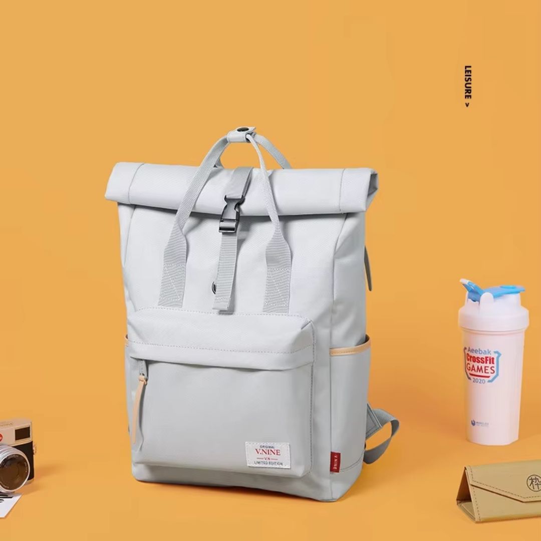 Schulrucksack für Damen und Herren ⎜ Stylischer und praktischer Rucksack für Schule und Alltag