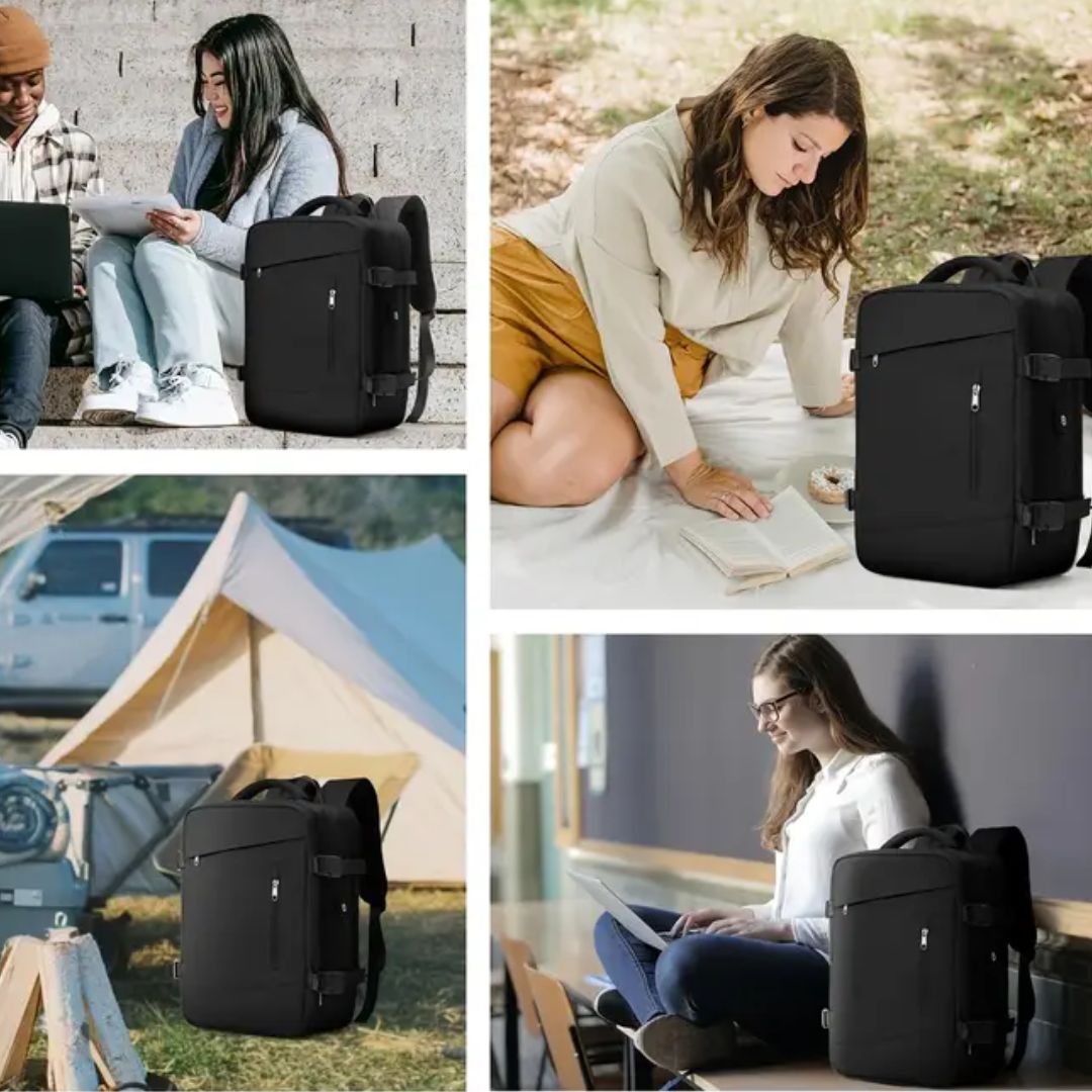 Multifunktionaler Rucksack für Herren ⎜ Geräumiger und praktischer Backpack für Arbeit, Reisen und Alltag