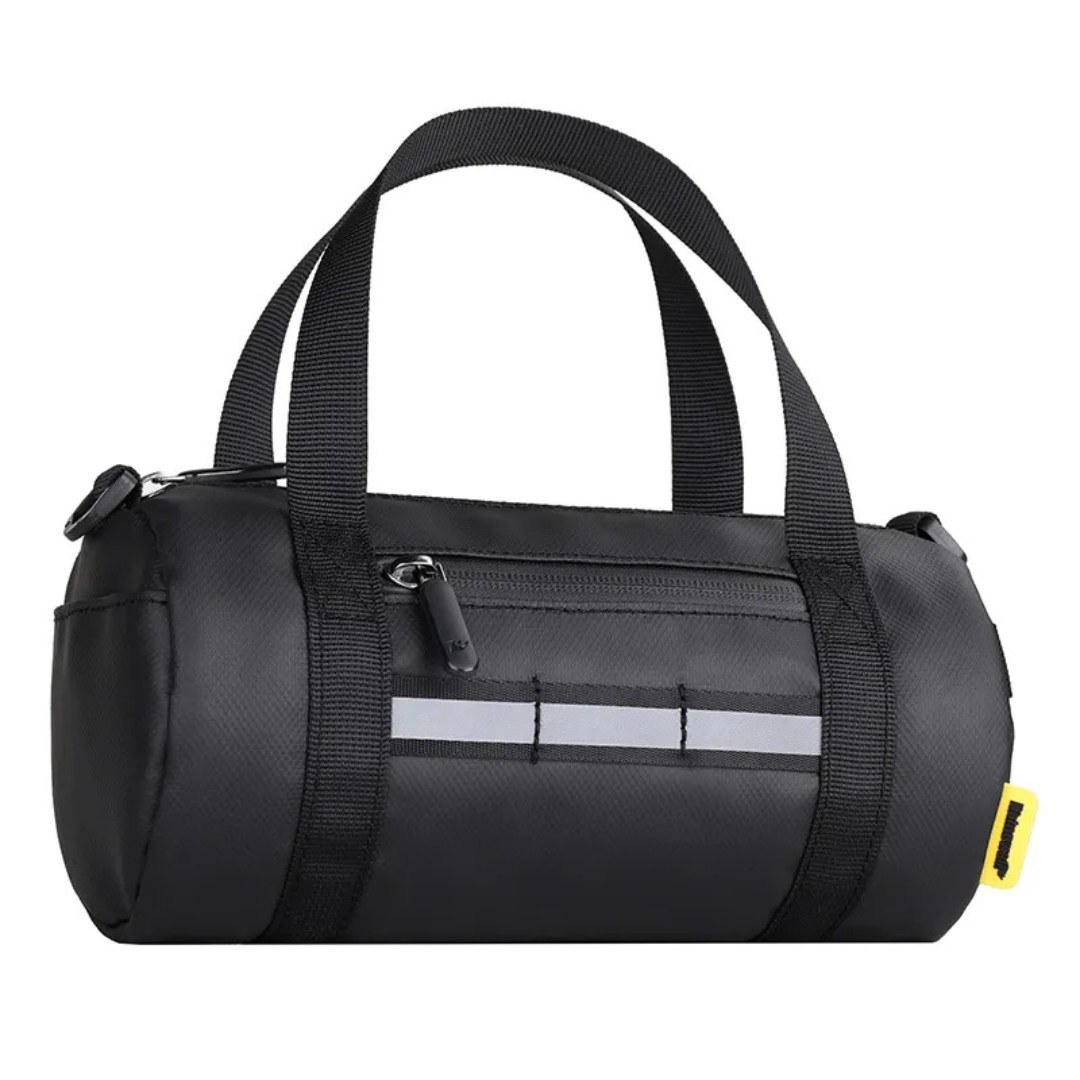 Lenkertasche für Fahrrad ⎜ Vielseitige Vordertasche mit Tragegriff und reflektierendem Sicherheitsstreifen