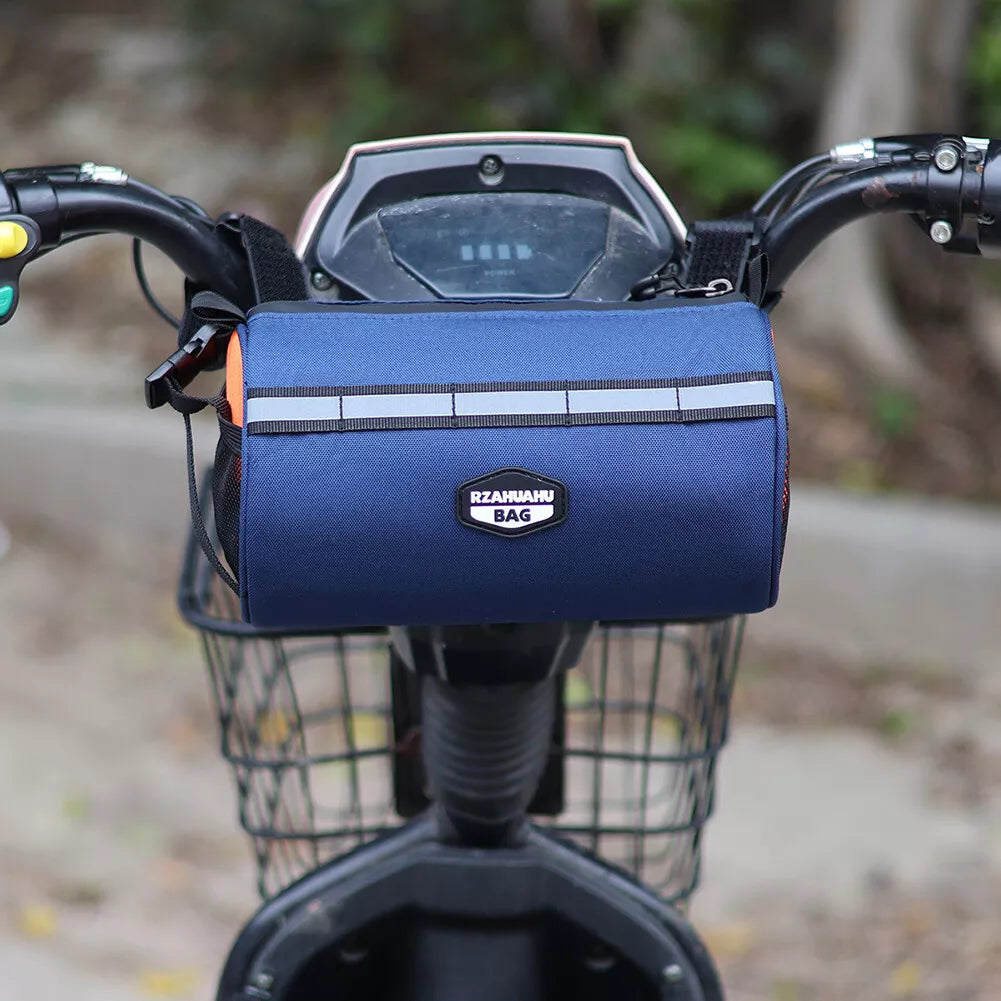 Fahrrad-Lenkertasche ⎜ Kompakte Rahmentasche mit großer Kapazität und reflektierendem Streifen