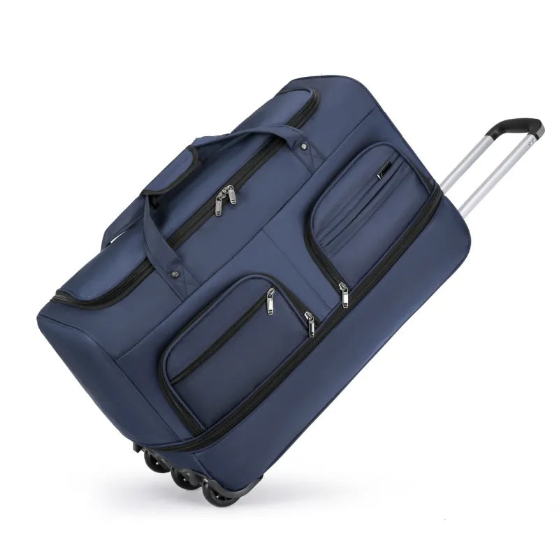 Reisetasche mit Rollen ⎜ Große Kapazität und multifunktionales Design für flexiblen Stauraum