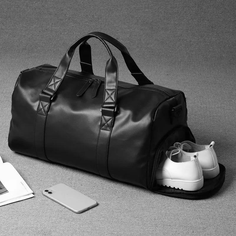 Fitness Tasche ⎜ Große Kapazität und strapazierfähiges Design für Kurzreisen und Sport