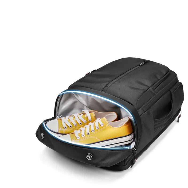 Reise Rucksack für Herren ⎜ Moderner und robuster Backpack für Outdoor-Aktivitäten und Reisen
