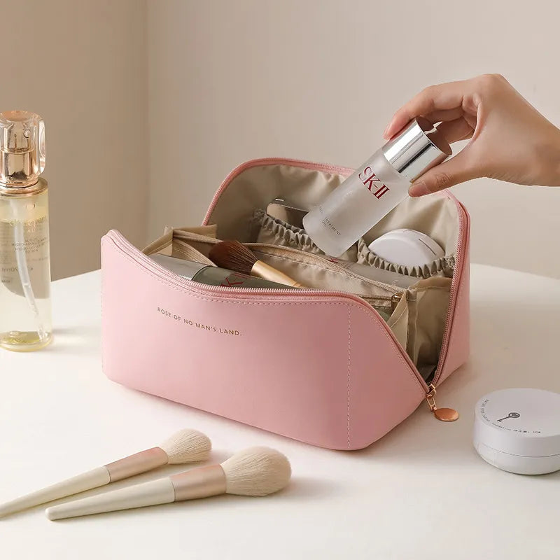 Kosmetiktasche für Damen ⎜ Elegantes Design mit großer Kapazität und praktischer Innenaufteilung