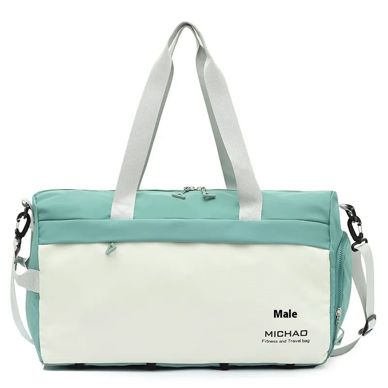 Sporttasche für Herren ⎜ Leichte Fitness- und Reisetasche mit großem Hauptfach und separatem Schuhfach