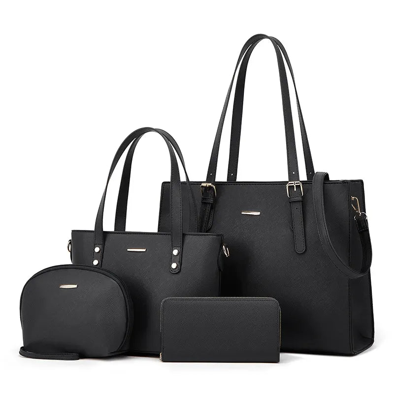 Handtaschen-Set für Damen ⎜ 4-teiliges Set mit eleganten Taschen für verschiedene Anlässe