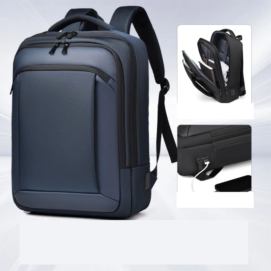 Business Rucksack für Herren ⎜ Moderner und Eleganter Rucksack für Arbeit und Reisen