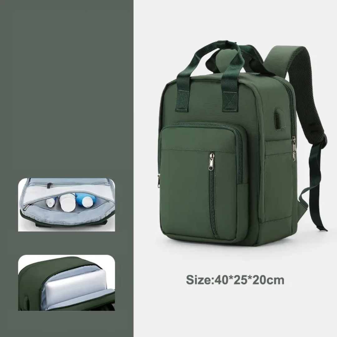 Multifunktionaler Rucksack für Damen ⎜ Kompakter und praktischer Begleiter für Reisen und Alltag