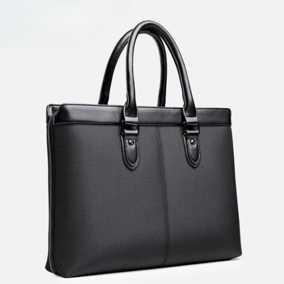 Aktentasche für Herren ⎜ Stilvolle Büro-Handtasche mit viel Stauraum und praktischen Tragegriffen
