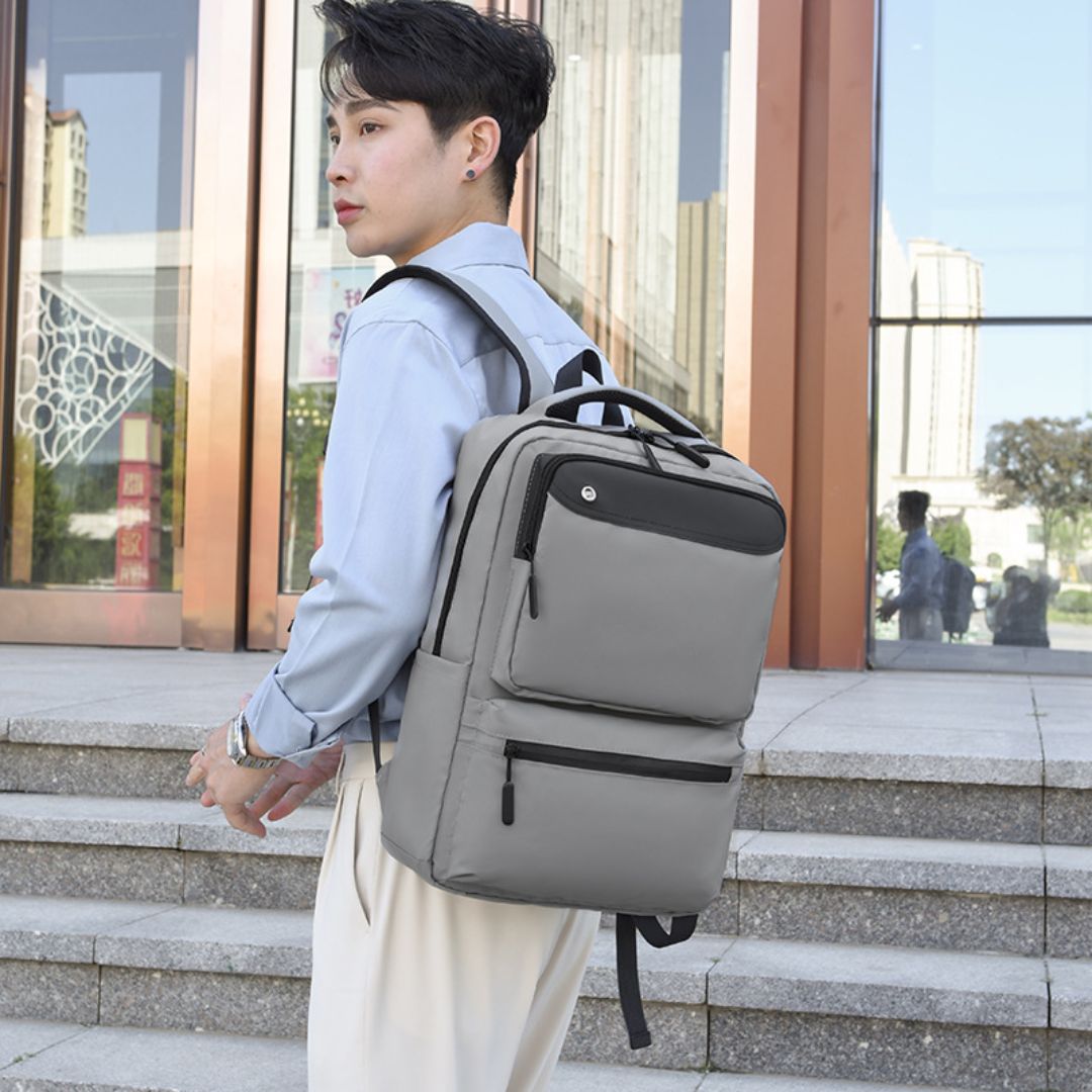 Business Rucksack für Herren ⎜ Moderner und Geräumiger Rucksack für Arbeit, Reisen und Alltag