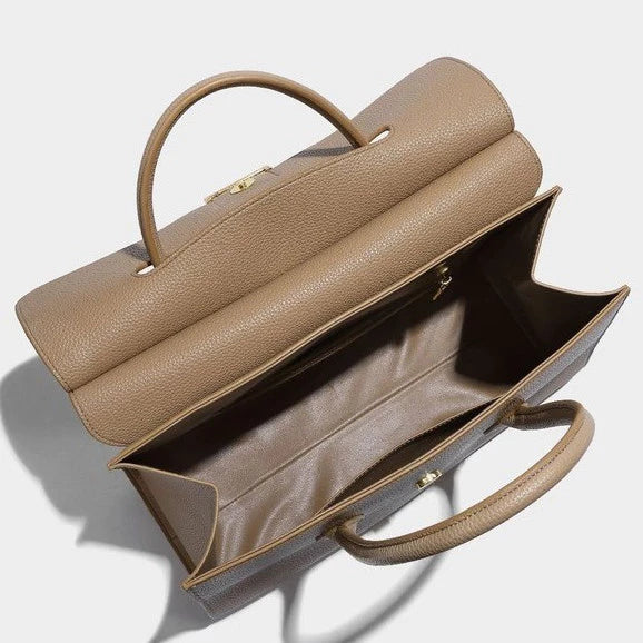 Elegante Umhängetasche für Damen ⎜ Große Handtasche mit praktischem Design und edlem Verschluss