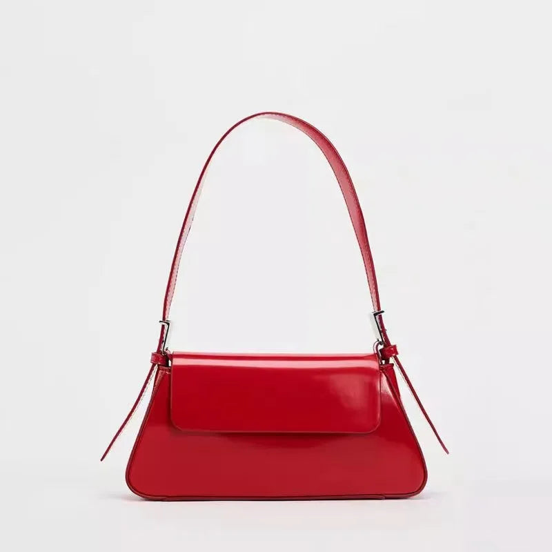 Stylische Schultertasche für Damen ⎜ Moderne Handtasche in schlichtem Design und eleganter Farbwahl