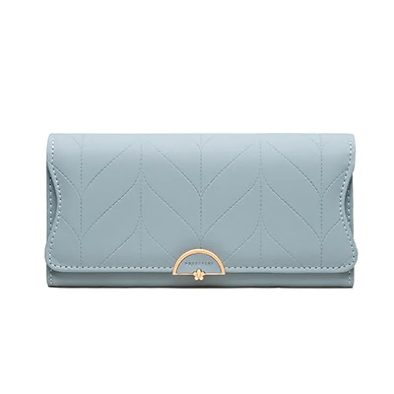 Clutch für Damen ⎜ Praktische Geldbörse mit großem Fassungsvermögen und Fächeraufteilung