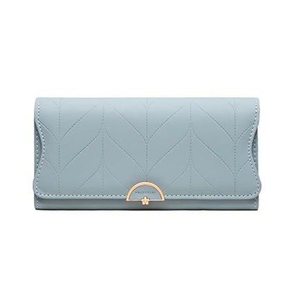 Clutch für Damen ⎜ Praktische Geldbörse mit großem Fassungsvermögen und Fächeraufteilung