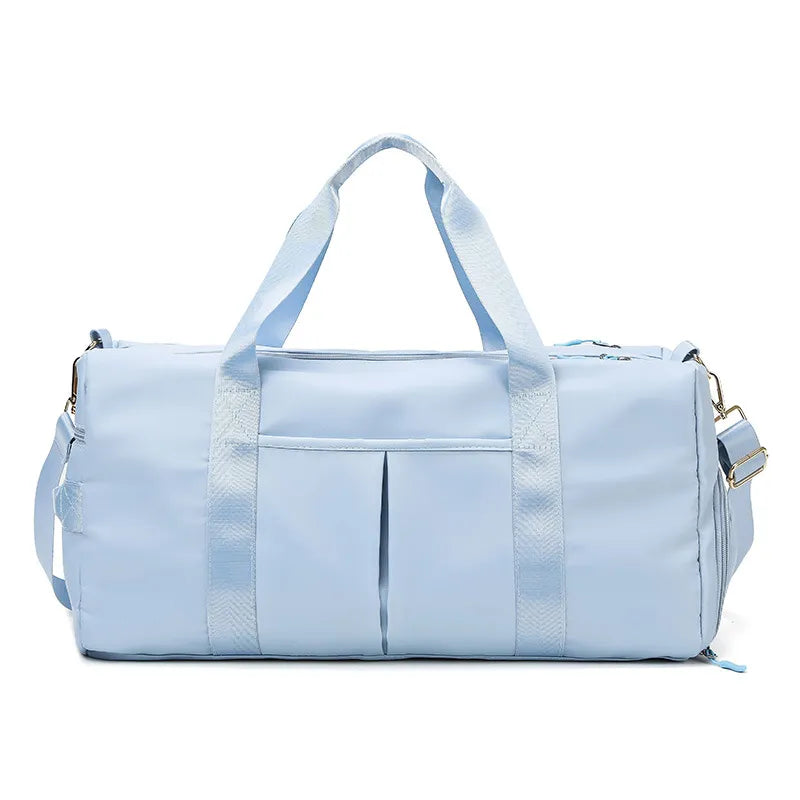 Sporttasche für Damen ⎜ Große Reisetasche mit Schultergurt und separatem Fach für Schuhe oder nasse Kleidung