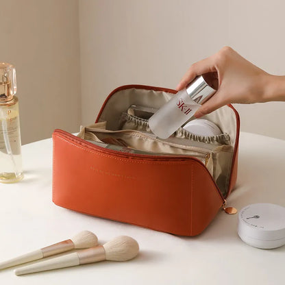 Kosmetiktasche für Damen ⎜ Elegantes Design mit großer Kapazität und praktischer Innenaufteilung