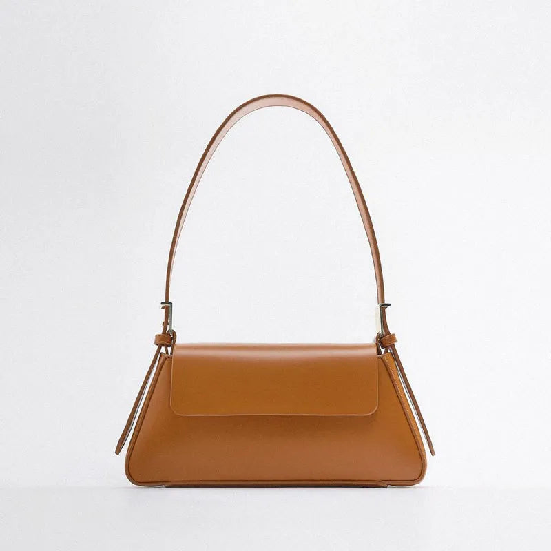 Stylische Schultertasche für Damen ⎜ Moderne Handtasche in schlichtem Design und eleganter Farbwahl