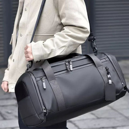 Reisetasche für Herren ⎜ Große Kapazität mit separatem Fach für nasse und trockene Gegenstände