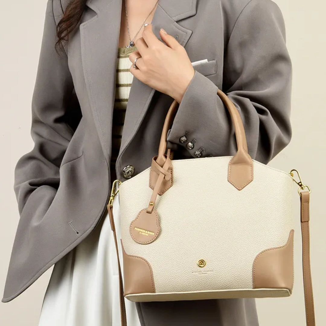 Elegante Kunstleder Handtasche ⎜ Vielseitig und Geräumig für den Alltag