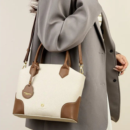 Elegante Kunstleder Handtasche ⎜ Vielseitig und Geräumig für den Alltag
